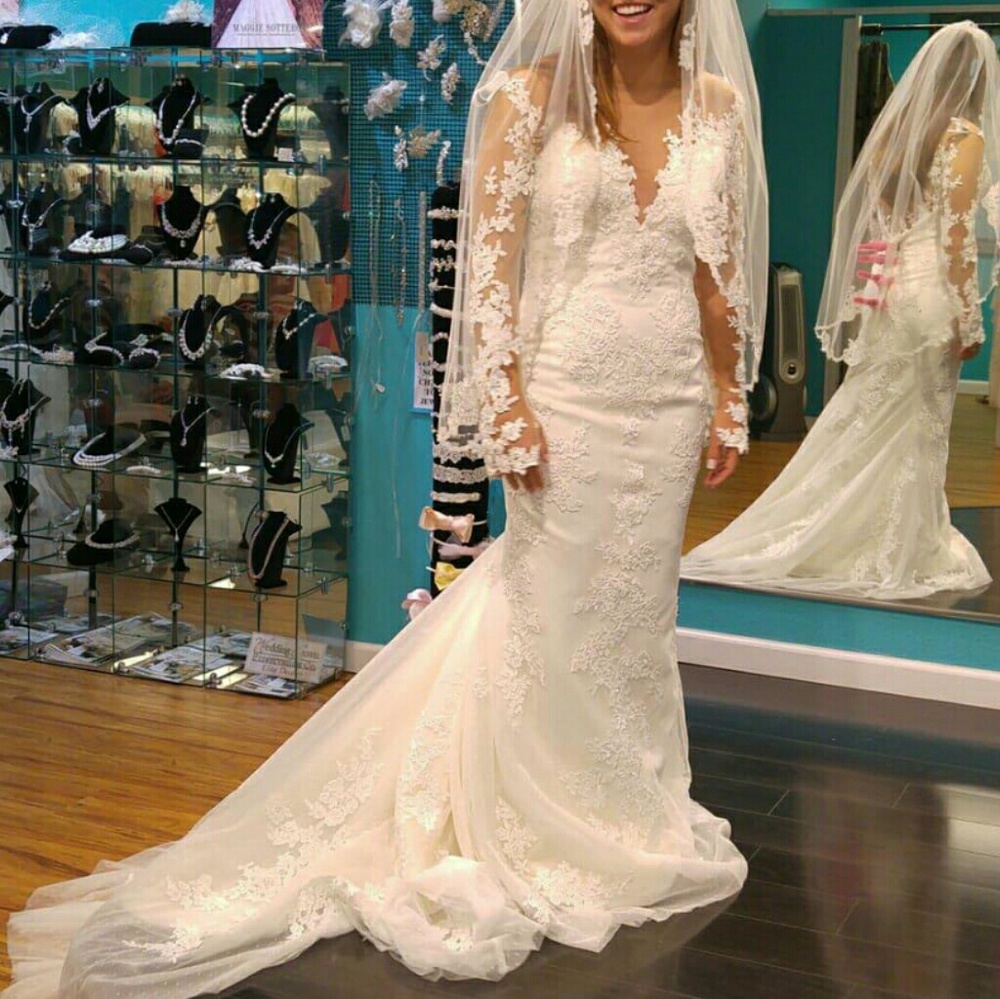 Casablanca wisteria 2270 wedding gown